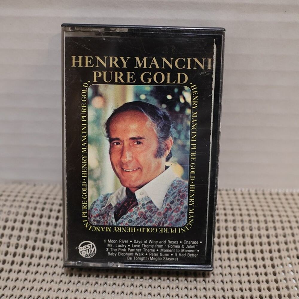 Henry Mancini Pure Gold Cassette 1975 RCA Best Buy Collection